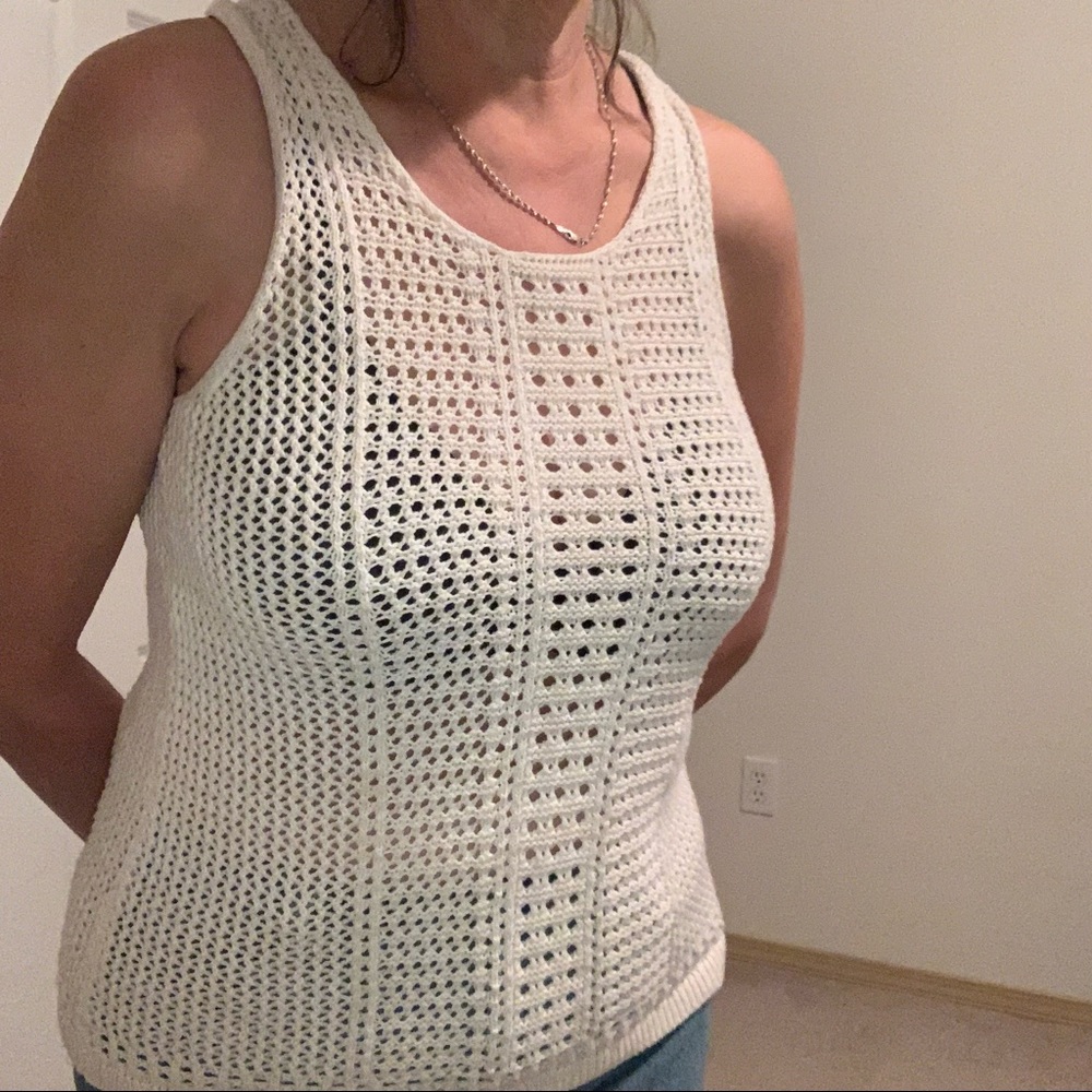 Women’s Gap Crochet Tank Top.